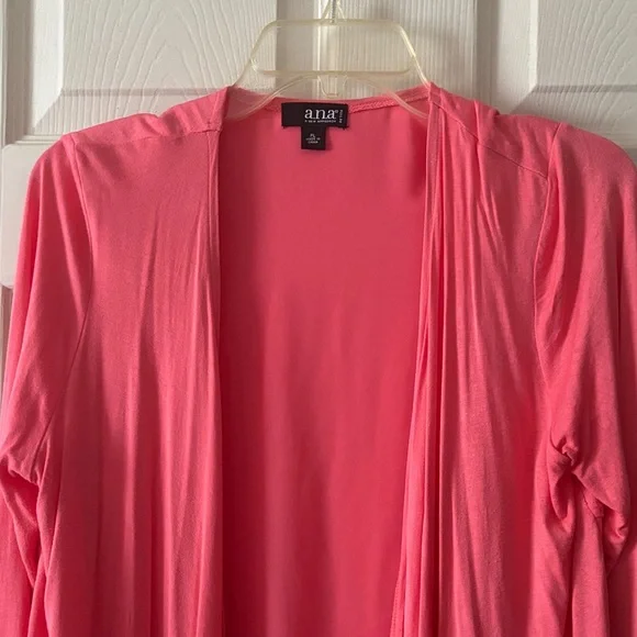a.n.a Vibrant Pink Open Front Cardigan - Picture 2 of 5